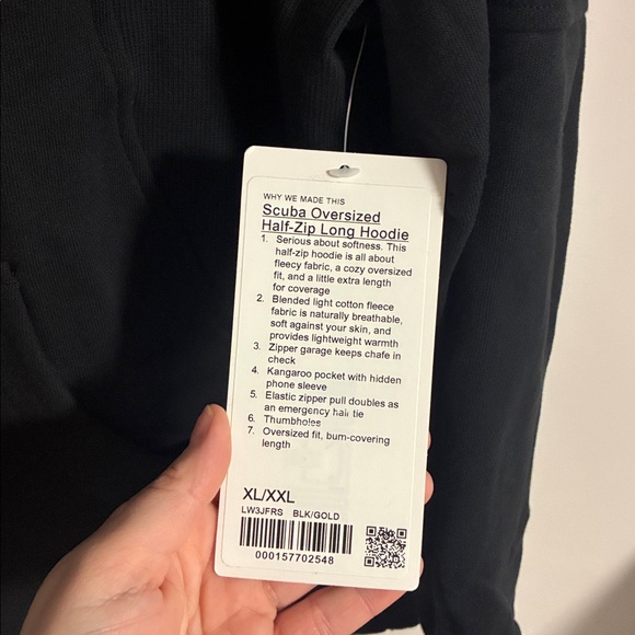 Lululemon Scuba Oversized half zip long hoodie - Picture 3 of 5